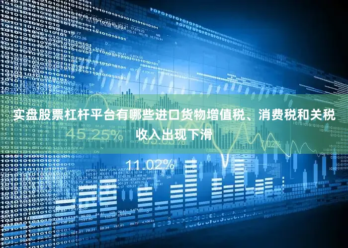 实盘股票杠杆平台有哪些进口货物增值税、消费税和关税收入出现下滑